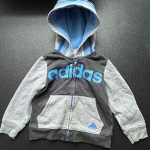 Adidas Toddler 2T Gray Sweatshirt